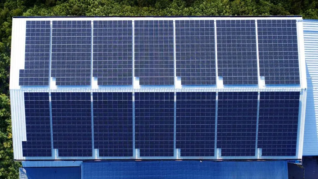 Leading solar panel brands installed by local technicians