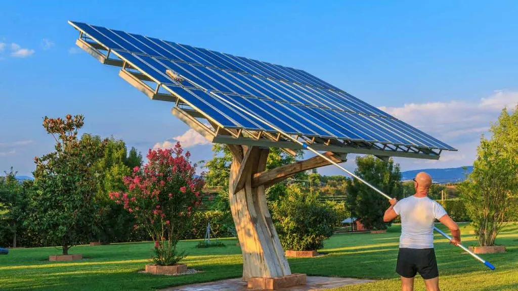 Professional solar panel cleaning in Lake Macquarie