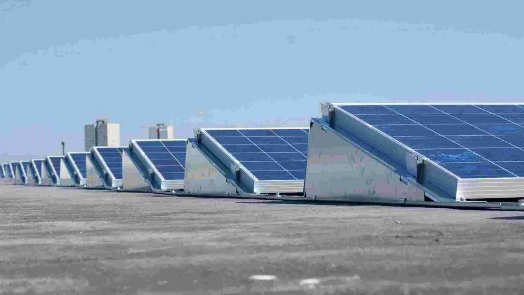 Solar panels installed on a Lake Macquarie rooftop